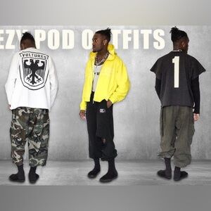 Yeezy Pods Size 1 (US 6-8.5) Brand New